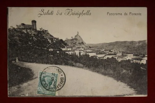 BRISIGHELLA  Saluti Panorama da Ponente viaggiata,”900 f/p #13879