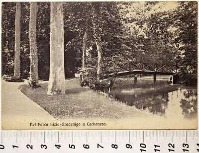 CARBONERA Parco Bizio-Gradenigo viaggiata 1920 #12348