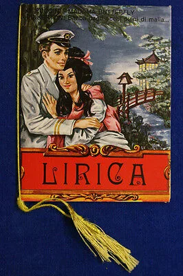 Calendarietto da Barbiere LIRICA barbiere Lavezzi Sergio anno 1977 #SA289