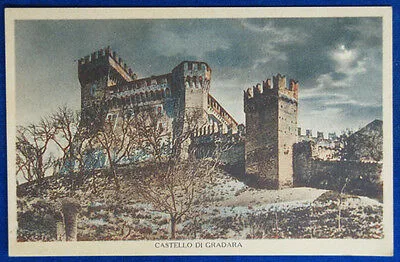 CASTELLO DI GRADARA Pesaro no viaggiata anni 20 f/p #22033