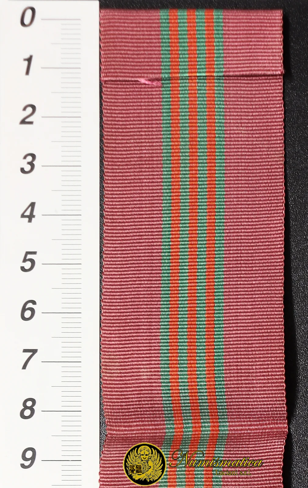 NASTRINO PER MEDAGLIA VOLONTARI DELLA GUERRA 1940-43 NON UFFICIALE #KP784