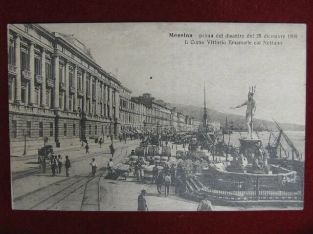 Messina prima del disastro del 8/12/1908 non viaggiata “900 #12477
