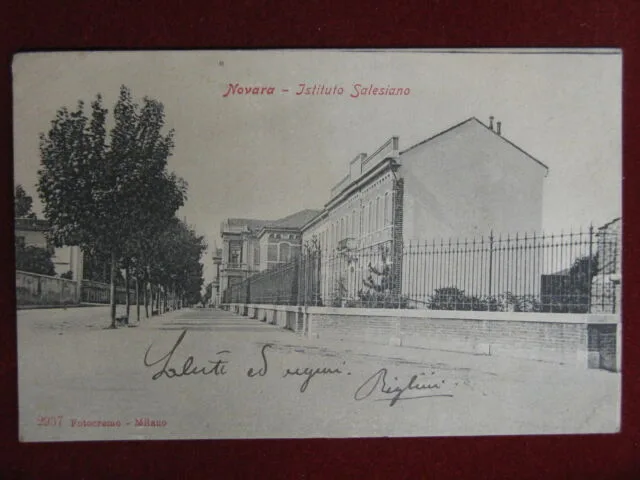Novara Istituto Salesiano primi del 900 viaggiata #12883