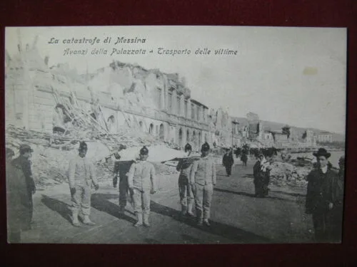 La Catastrofe di Messina anni non viaggiata anni 10 #10086