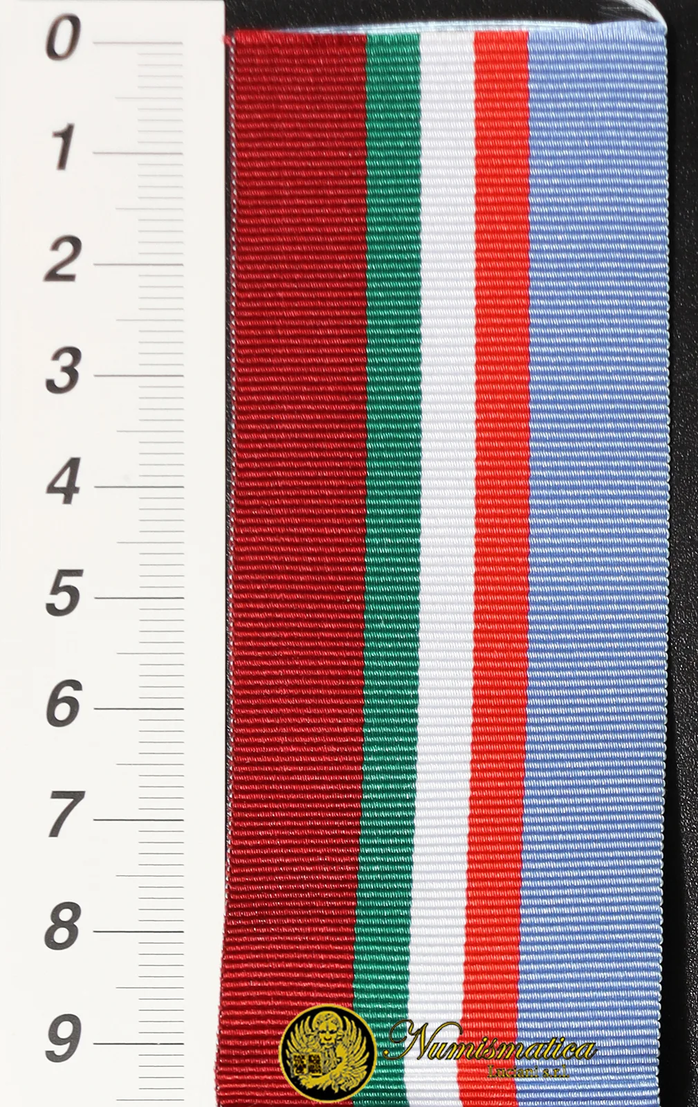 NASTRINO PER MEDAGLIA COMMEMORATIVA OPERAZIONE DI ORDINE PUBBLICO #KP829