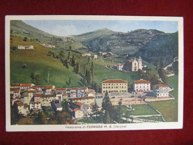 PANORAMA di FERRARA M.B. Verona anni 20/30 non viaggiata #13153