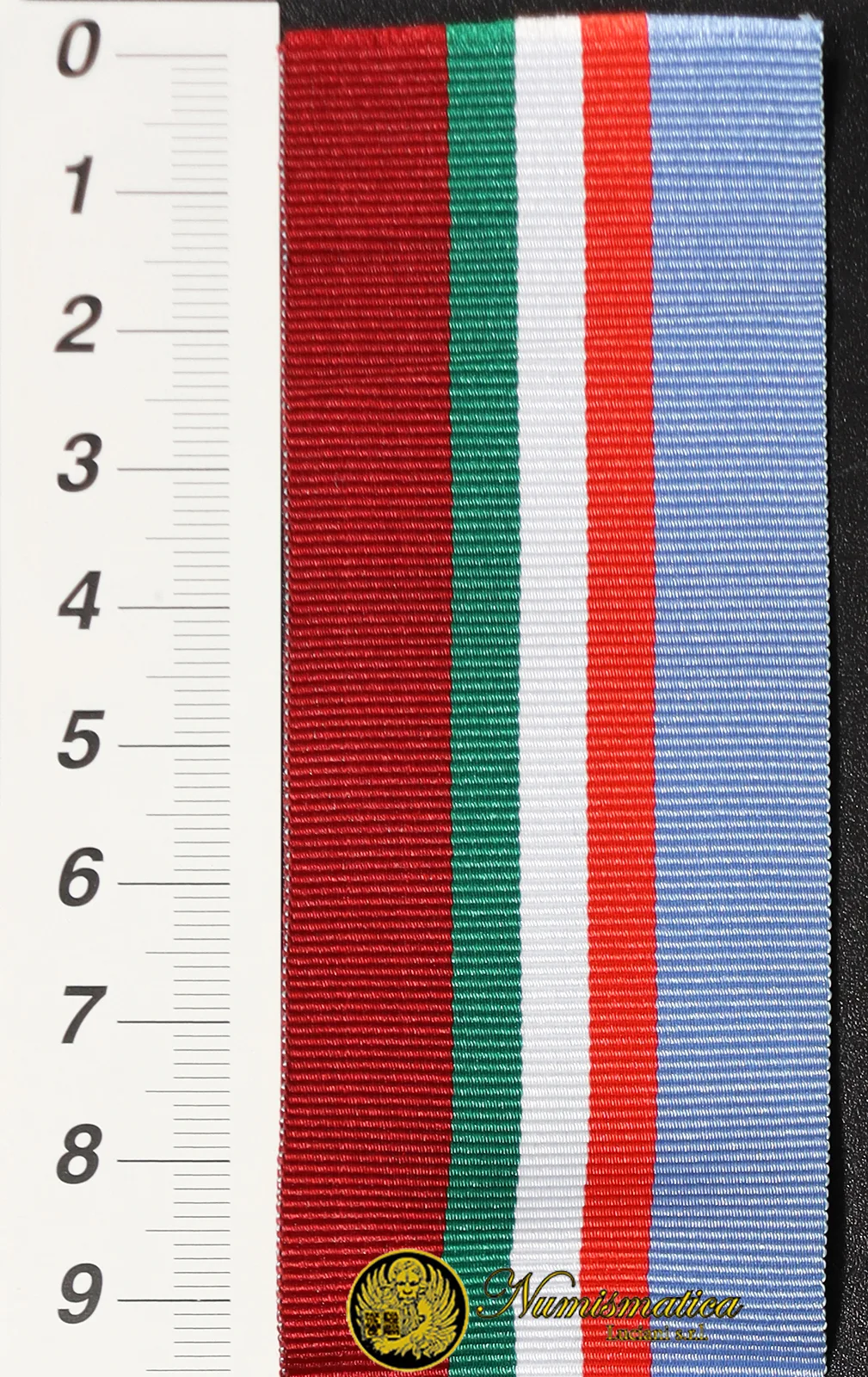 NASTRINO PER MEDAGLIA COMMEMORATIVA OPERAZIONE DI ORDINE PUBBLICO #KP830