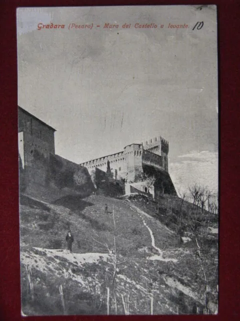 GRADARA Mura del Castello “900 non viaggiata #11511
