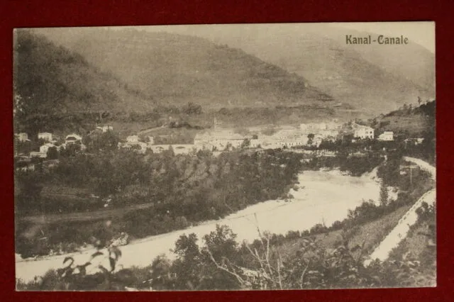 SLOVENIA Kanal anni 10/20 non viaggiata #14171