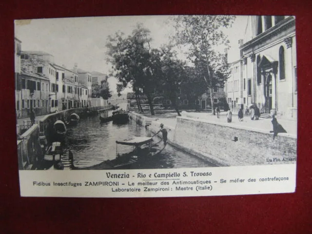 Venezia Rio e Campiello S. Trovaso anni 10/20 non viaggiata #11576