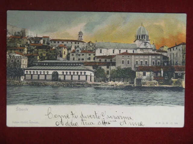 SIBENIK Croazia viaggiata “900 #11347