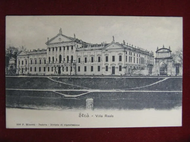Strà Villa Reale anni 20/30 non viaggiata #13176