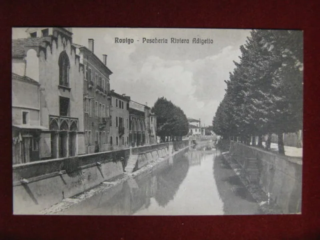 Rovigo Pescheria Riviera Adigetto anni 20/30, non viaggiata #13191