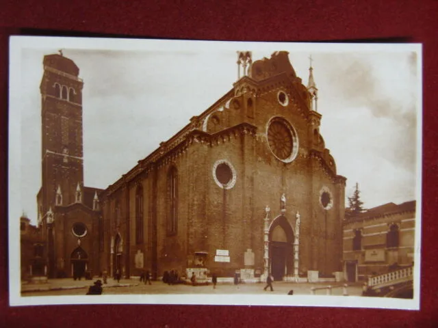 Venezia Chiesa dei Frari anni 30 viaggiata #13175