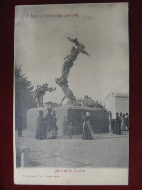 MILANO Monumento Branca anni 10/20 non viaggiata #12806