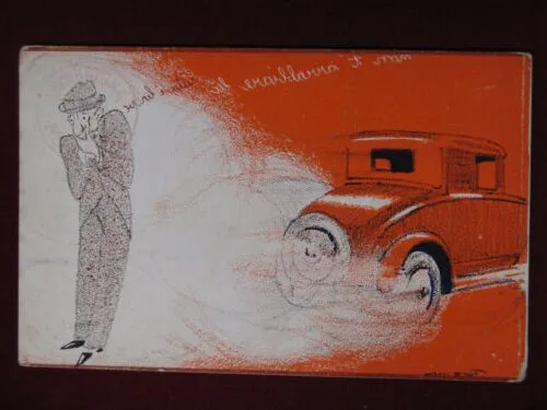 illustrata IPERBIOTINA MALESCI no viaggiata anni 20 #13520