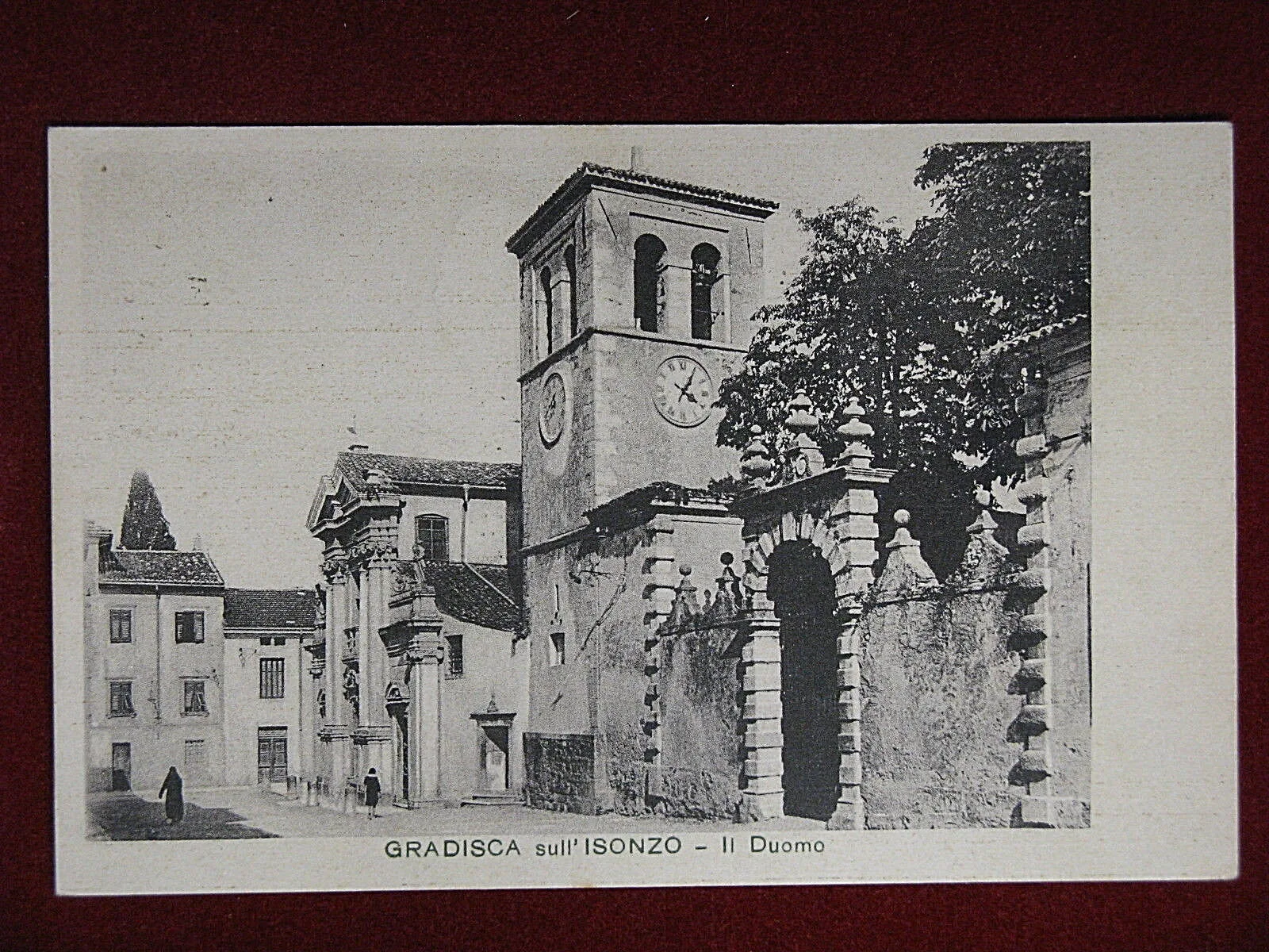 GRADISCA sull’ ISONZO Duomo – viaggiata, animata, 1940 #15022