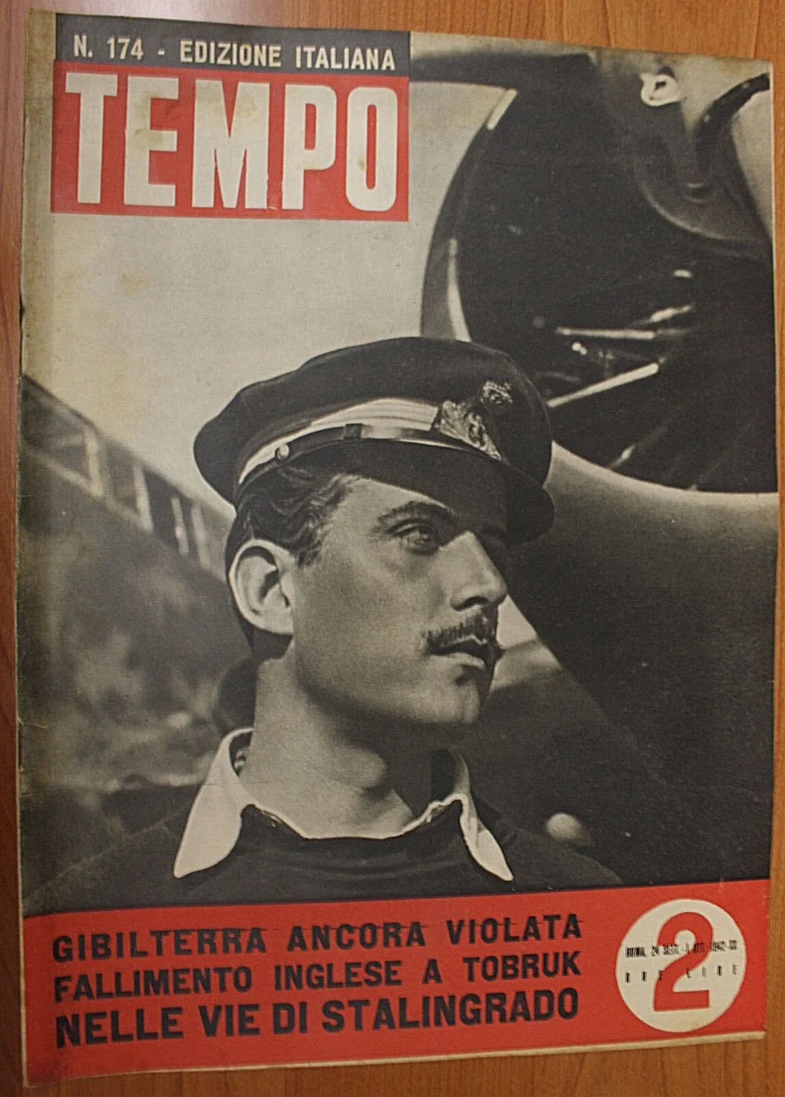 TEMPO n. 174 OTTOBRE 1942 FALLIMENTO INGLESE A TOBRUK #R174