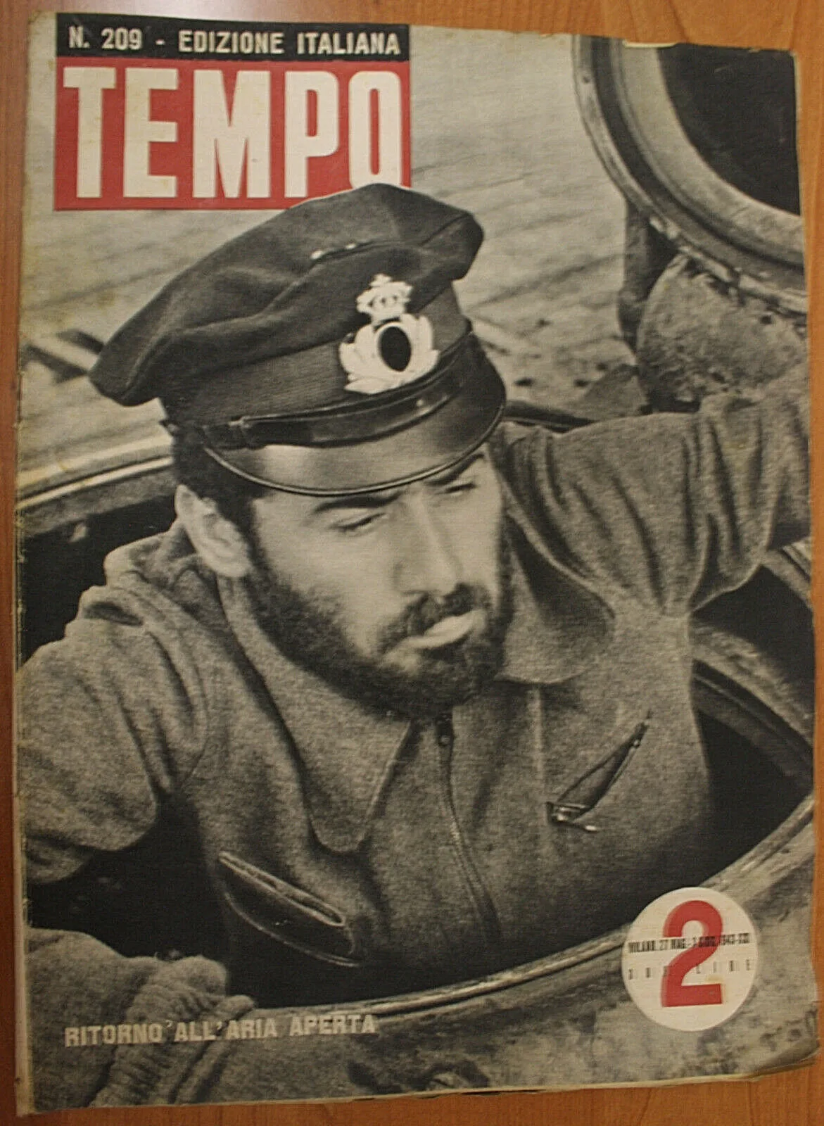 TEMPO n. 209 Giugno 1943 RITORNO ALL’ARIA APERTA #R209