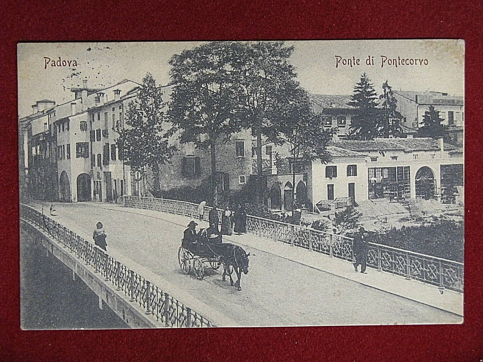 PONTECORVO Ponte viaggiata anni 10 #11308