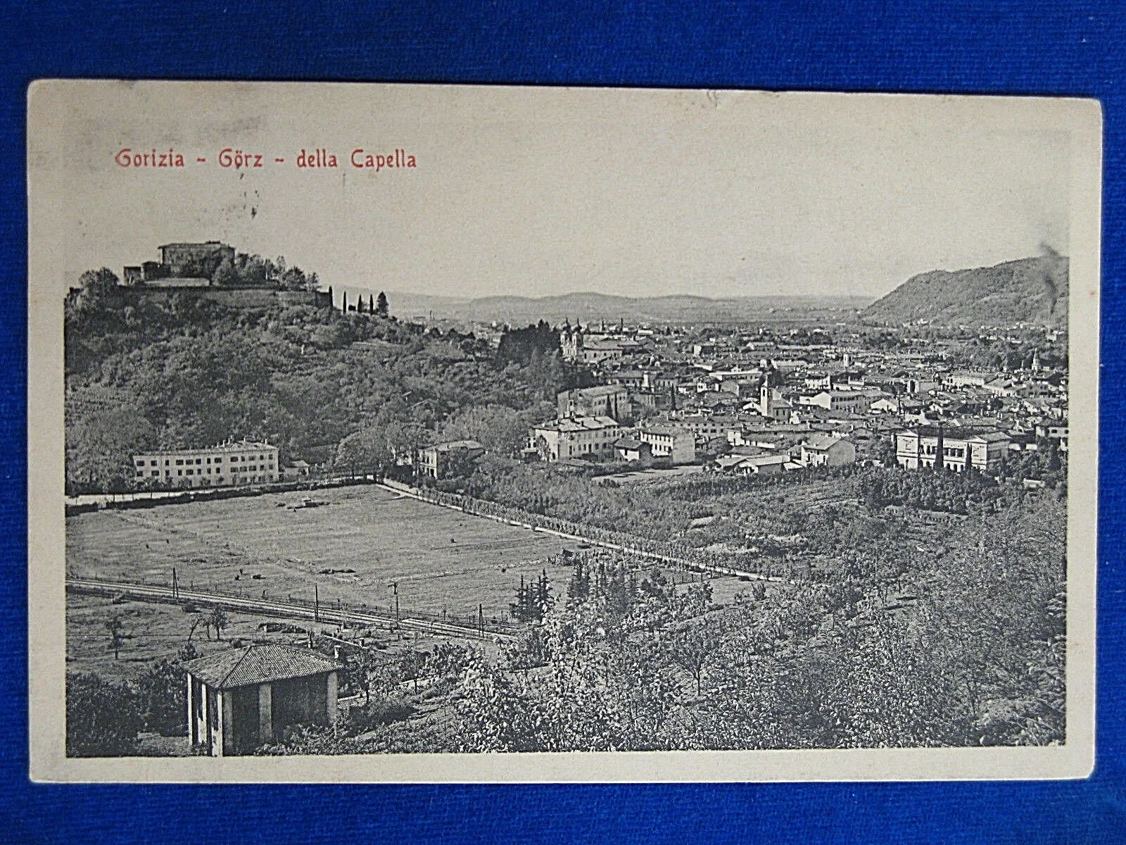 GORIZIA Veduta viaggiata, anni 10 #14545