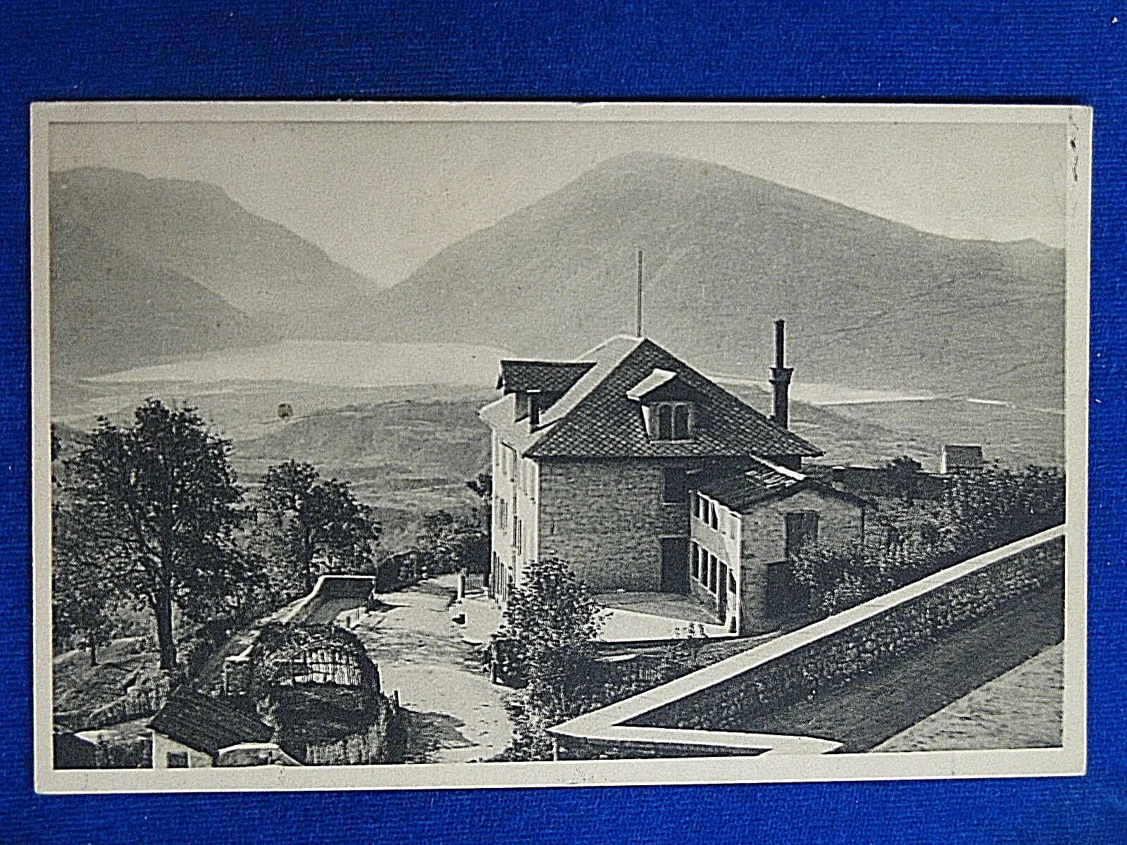 PLOIS D’ALPAGO Albergo Dolada col Lago S. Croce viaggiata, 1932 #14551