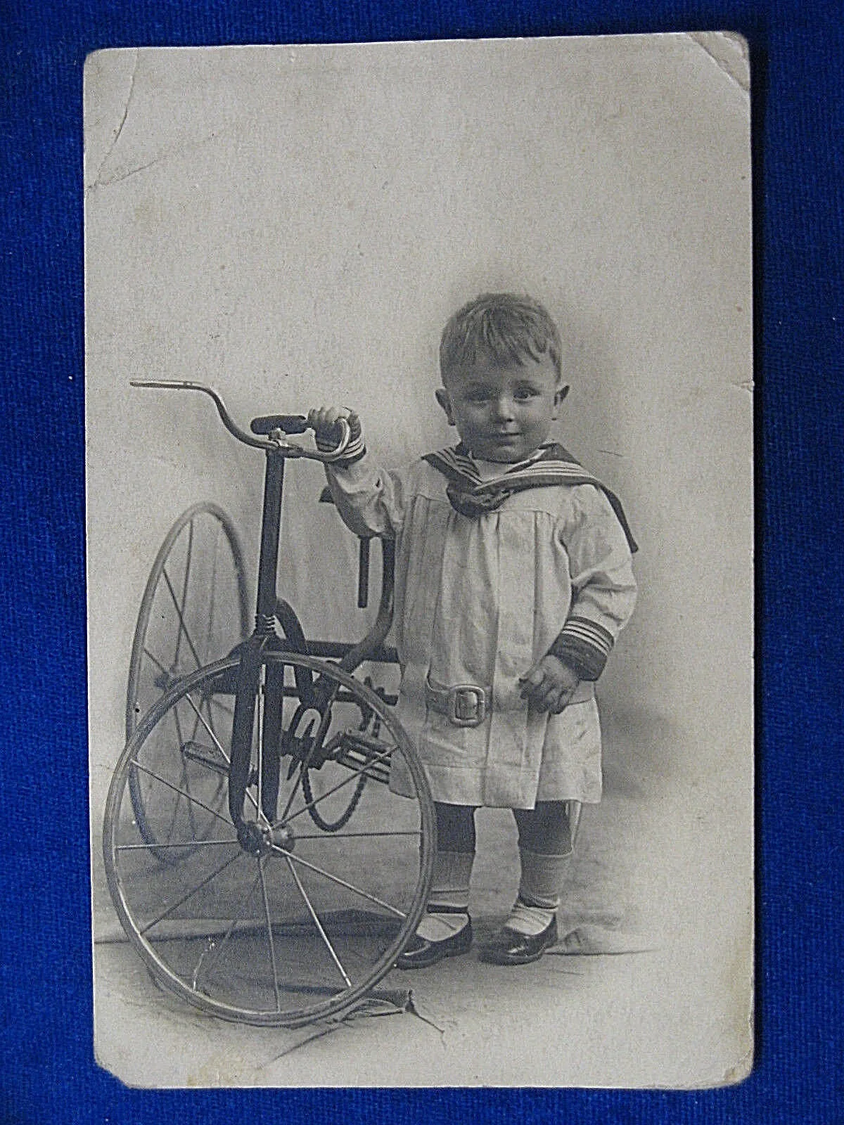 MARINARETTO CON BICI bambino child  no viaggiata, “900 #14586