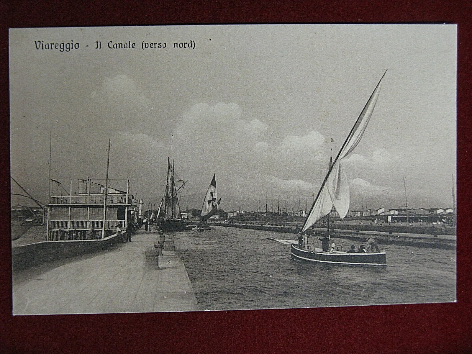 Viareggio il Canale anni 10/20, non viaggiata #13598