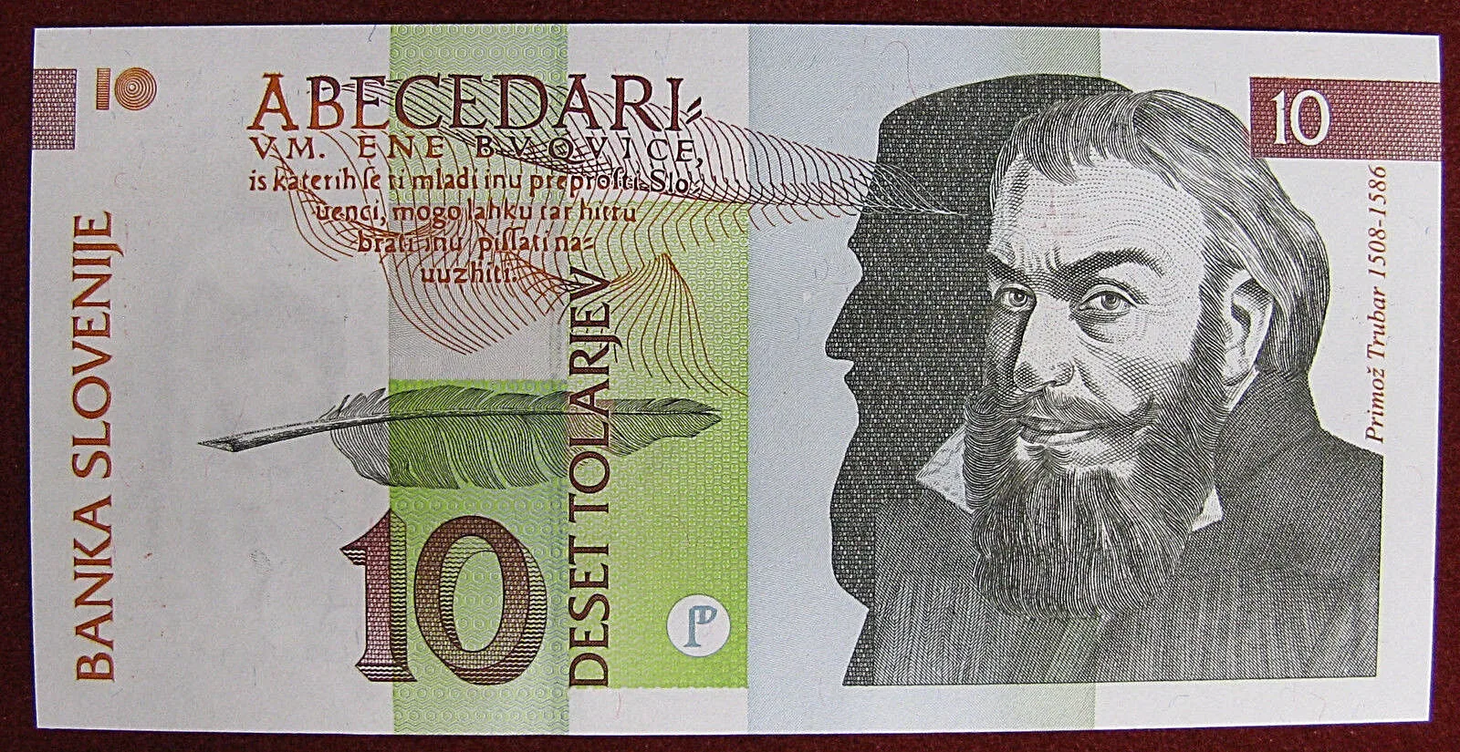 Slovenia 10 Tolarjev 1992 P.11 Fds #B267