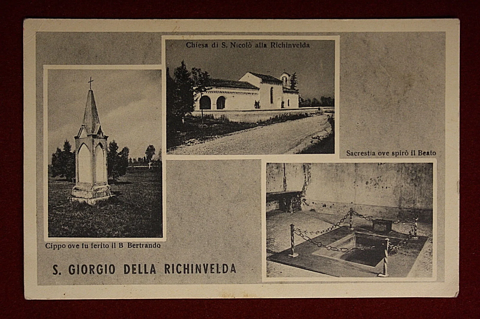SAN GIORGIO DELLA RICHINVELDA Varie Vedute no viaggiata anni 20 #14251