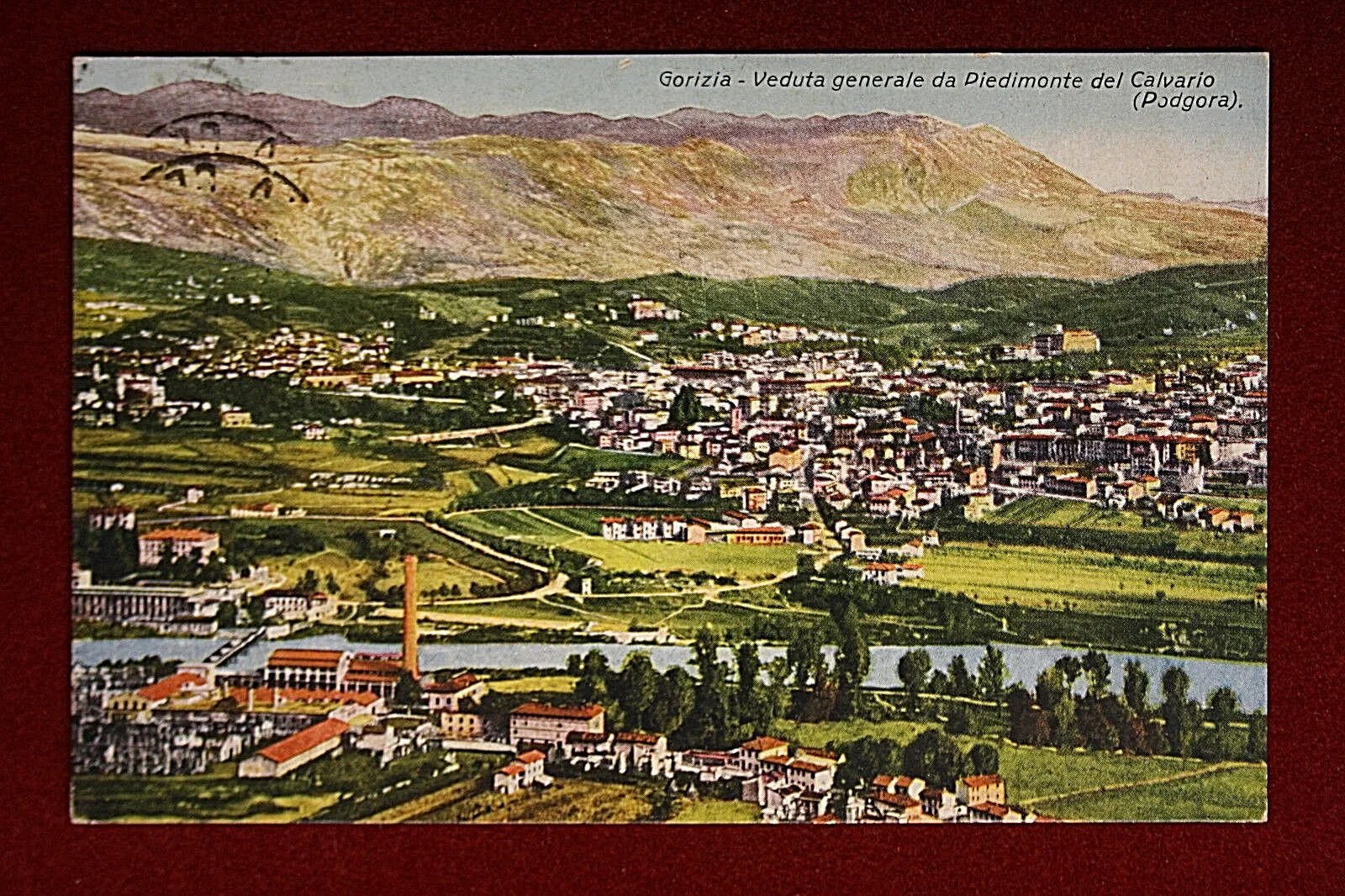 GORIZIA Veduta Generale, viaggiata, 1927 #14345