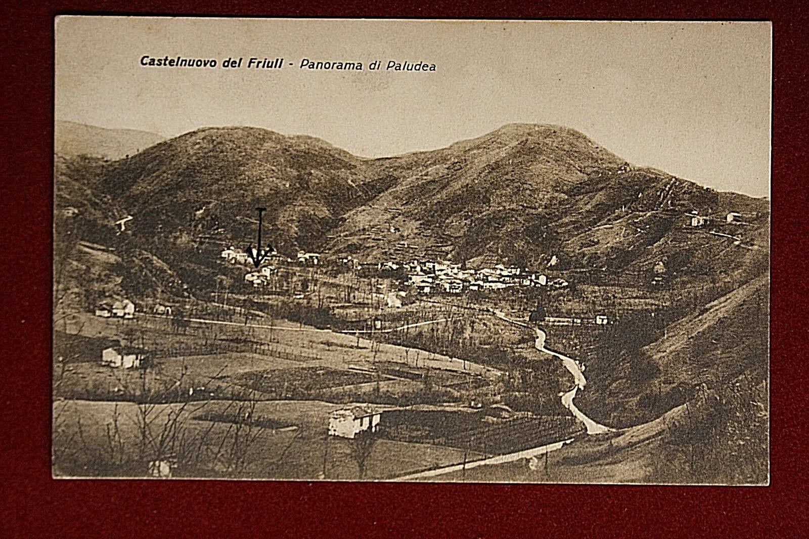 CASTELNUOVO DEL FRIULI – Panorama, viaggiata 1937 #10871