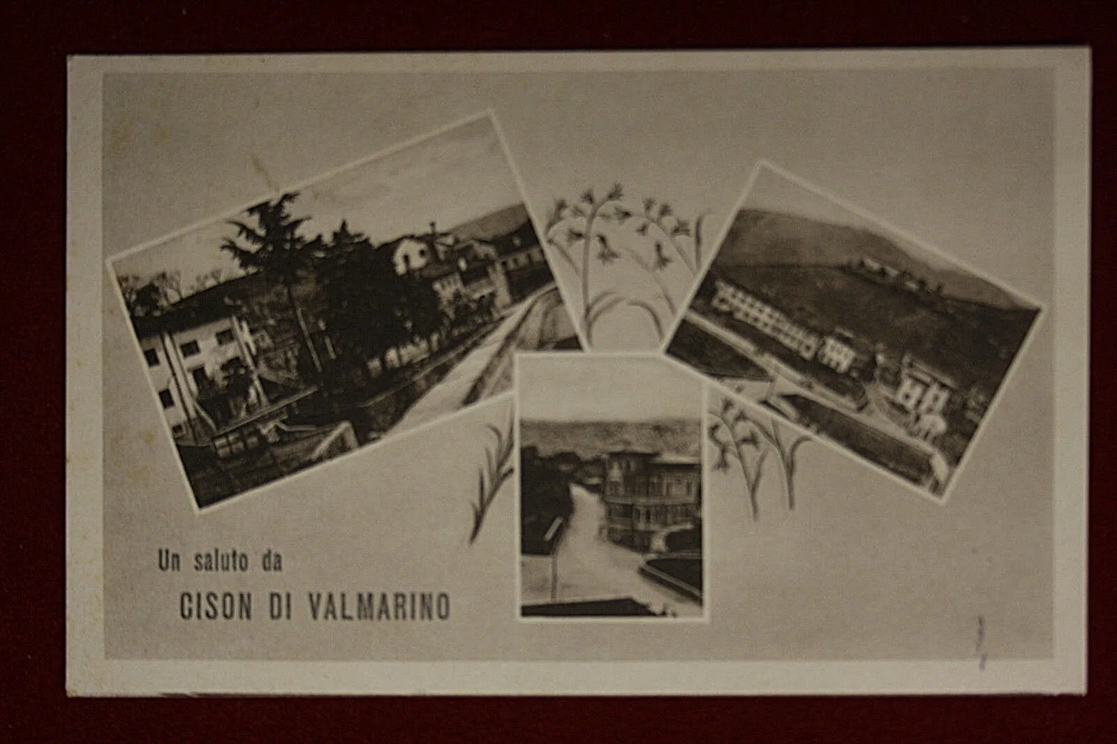 CISON DI VALMARINO Un Saluto, Varie Vedute, viaggiata 1935 #10802