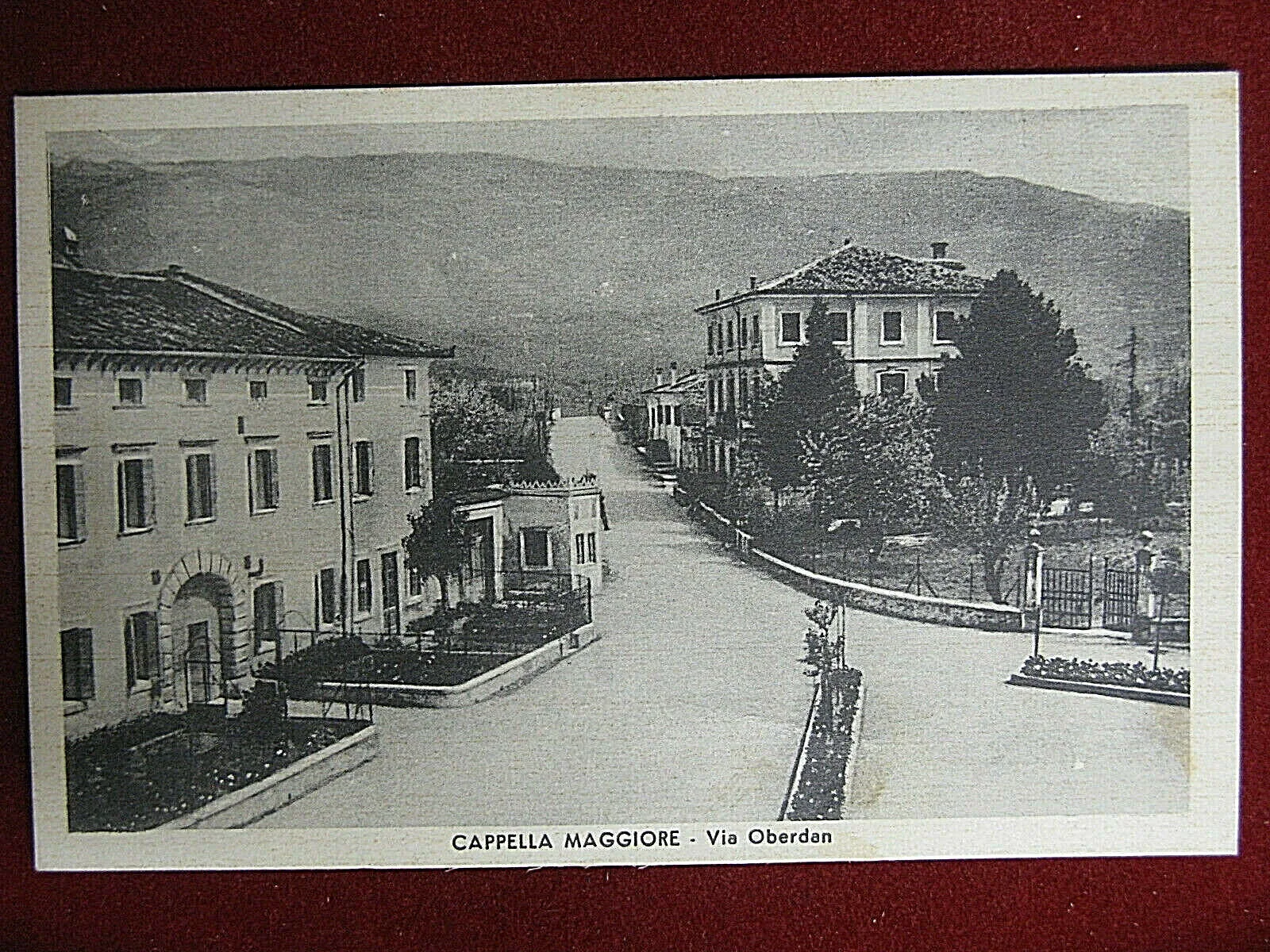 Cappella Maggiore Via Oberdan anni 40, viaggiata #12621