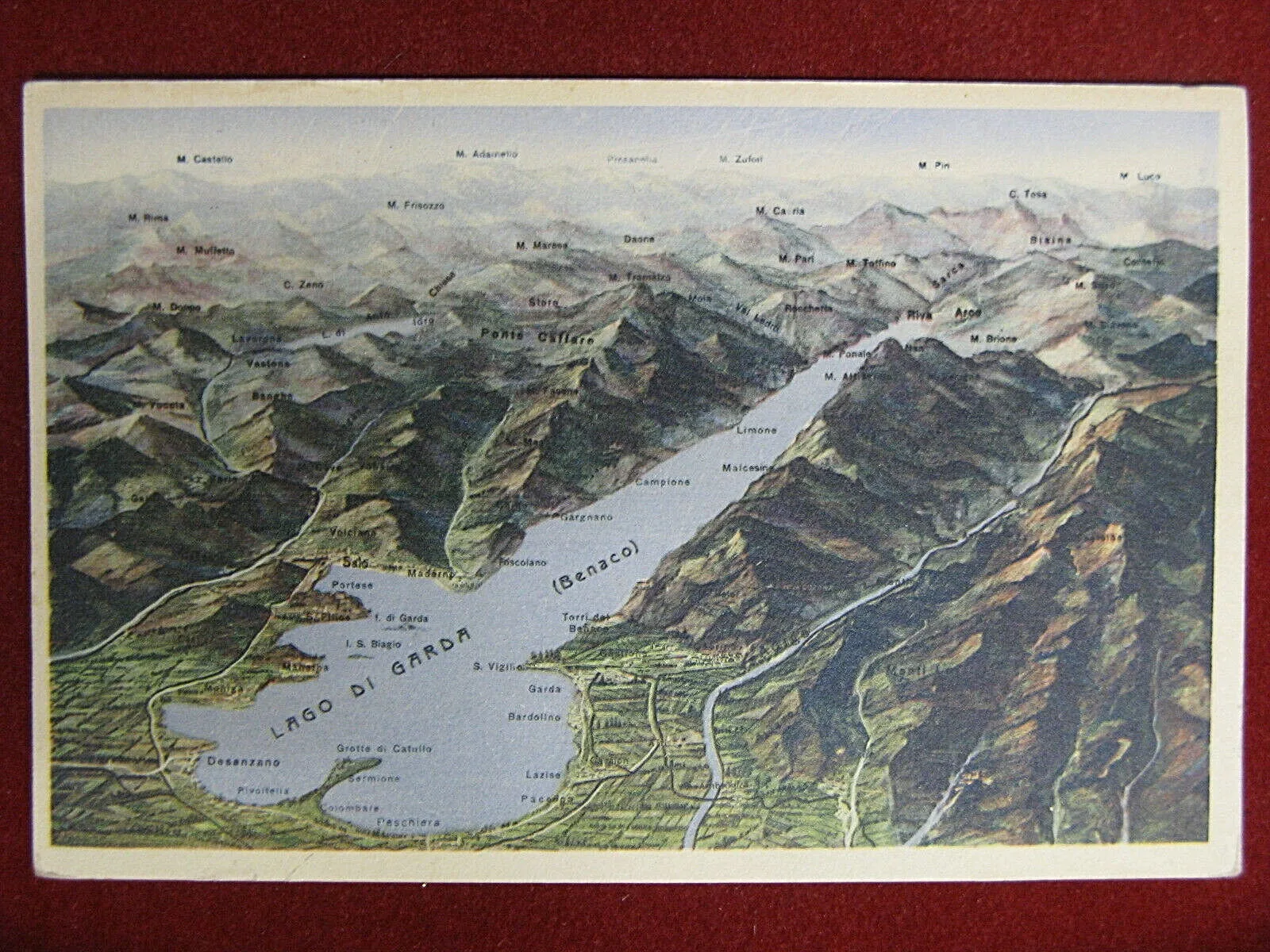 Lago di Garda anni 10/20, non viaggiata #12788
