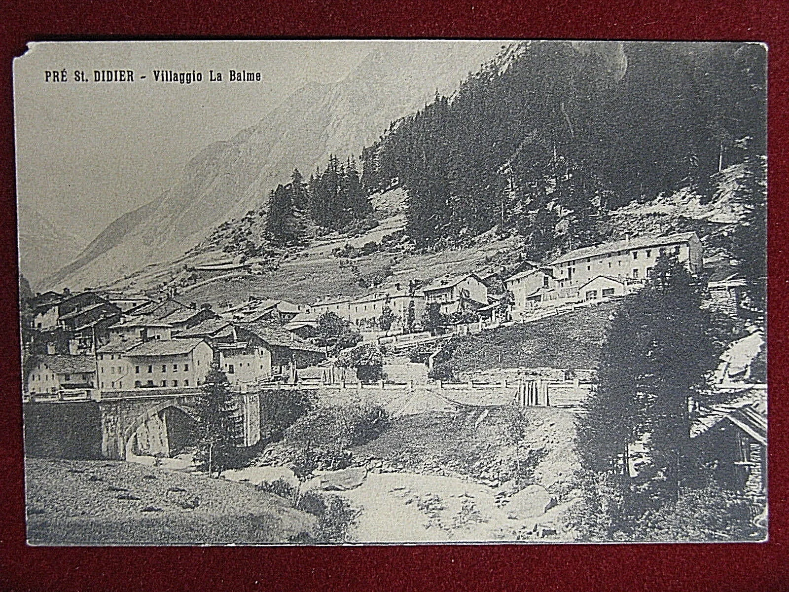 Prè St. Didier Villaggio la Balme anni 10/20 non viaggiata #12846