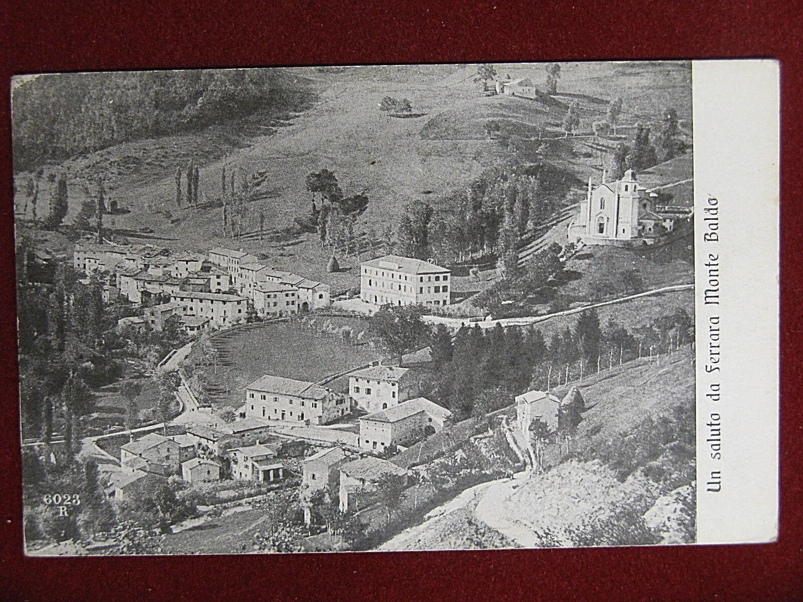 Ferrara Monte Baldo anni 10/20 non viaggiata #12957