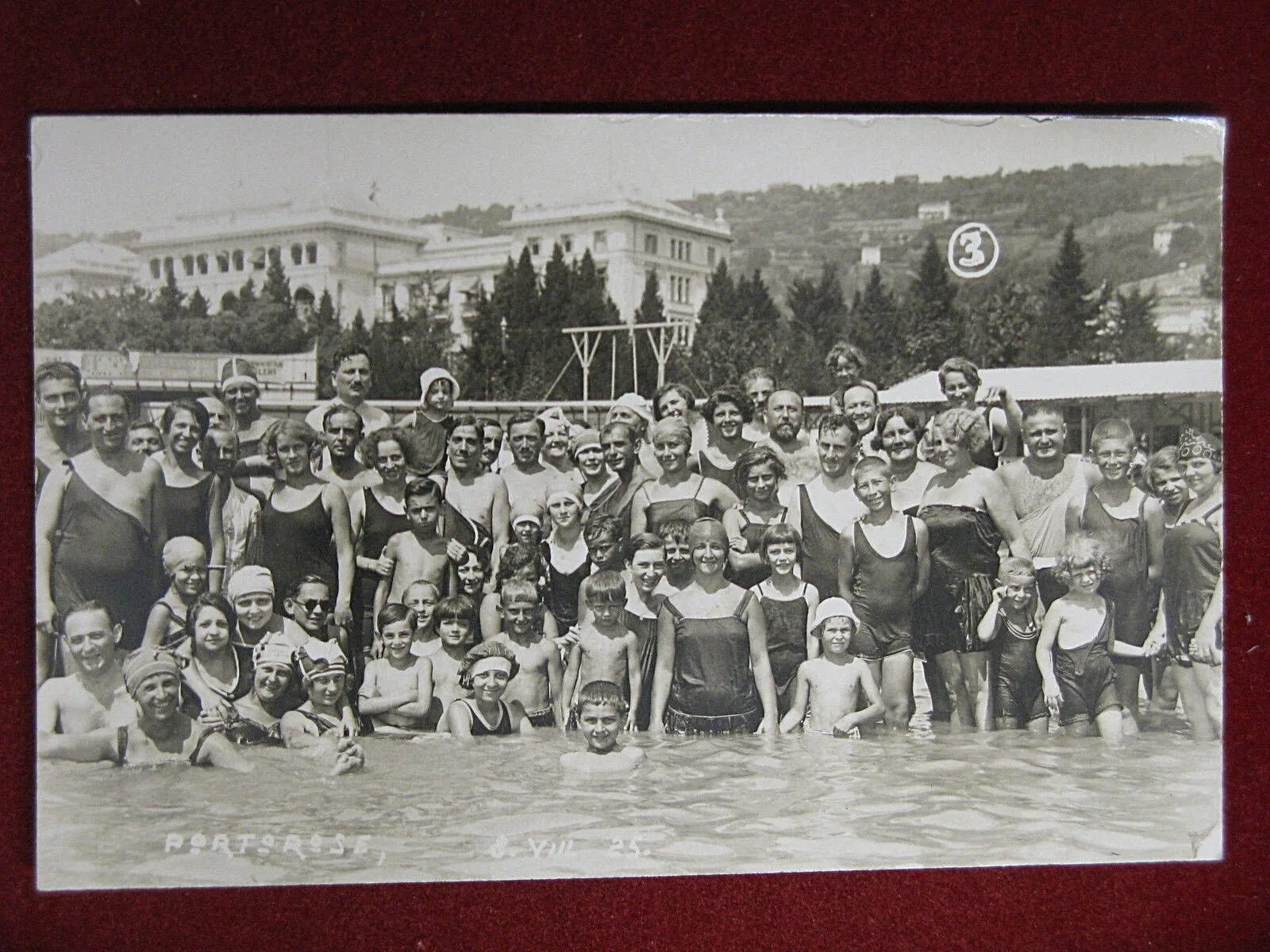 PORTOROSE Foto di gruppo no viaggiata anni 10 #13243