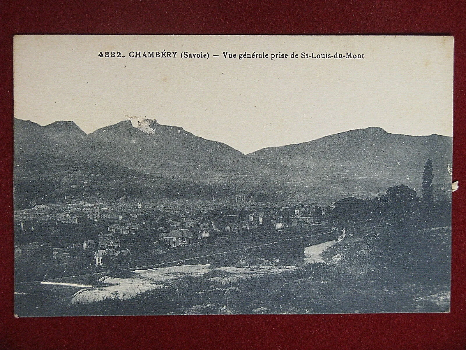 CHAMBERY Savoie Francia Vue gènèrale no viaggiata anni 10 #11281