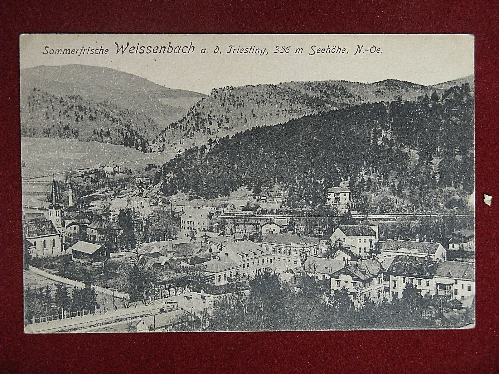 WEISSENBACH Austria Sommerfrische viaggiata anni 10 #11280