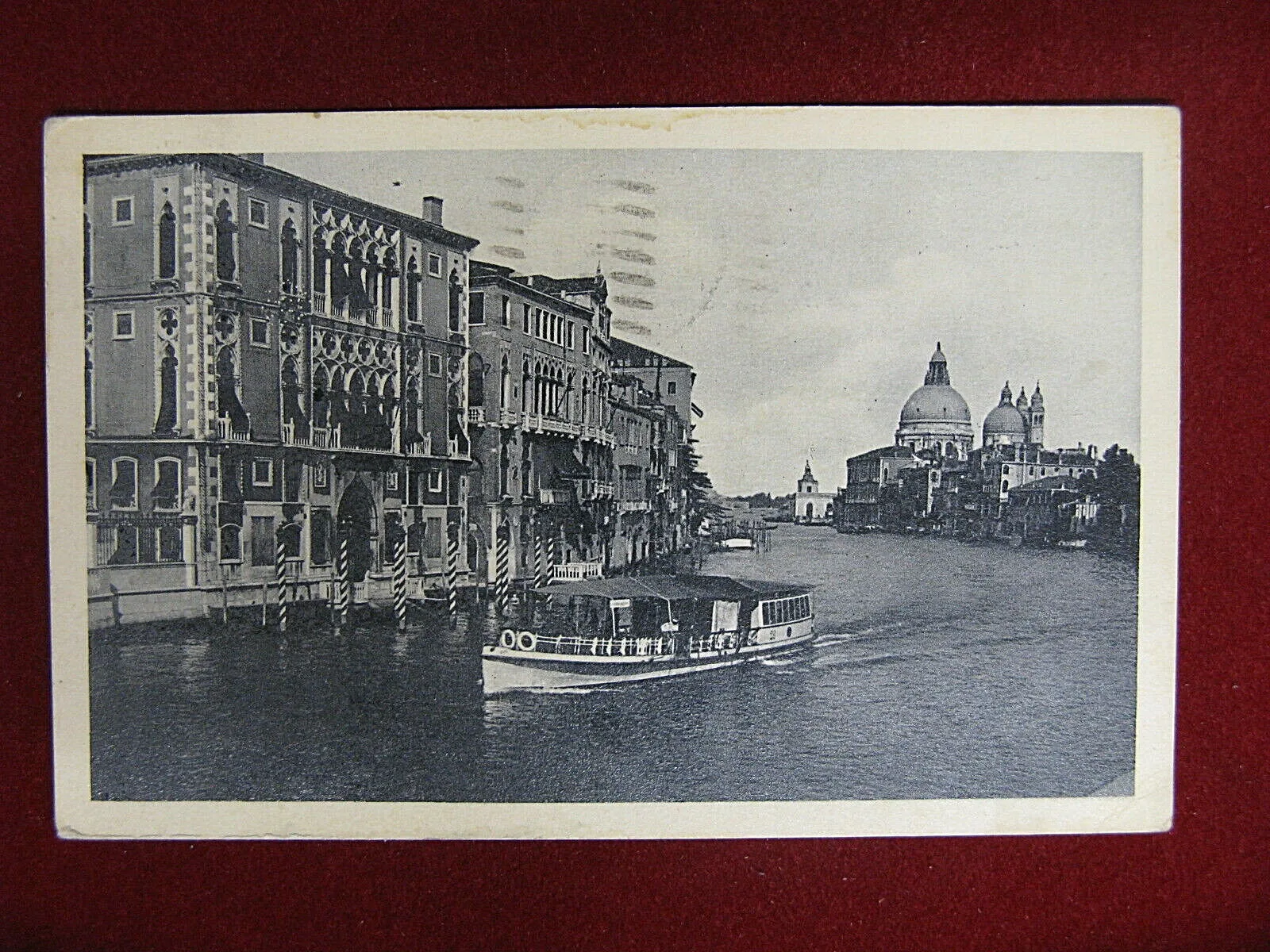 Venezia Palazzo Franchetti e Chiesa della Salute anni 20, viaggiata #11639