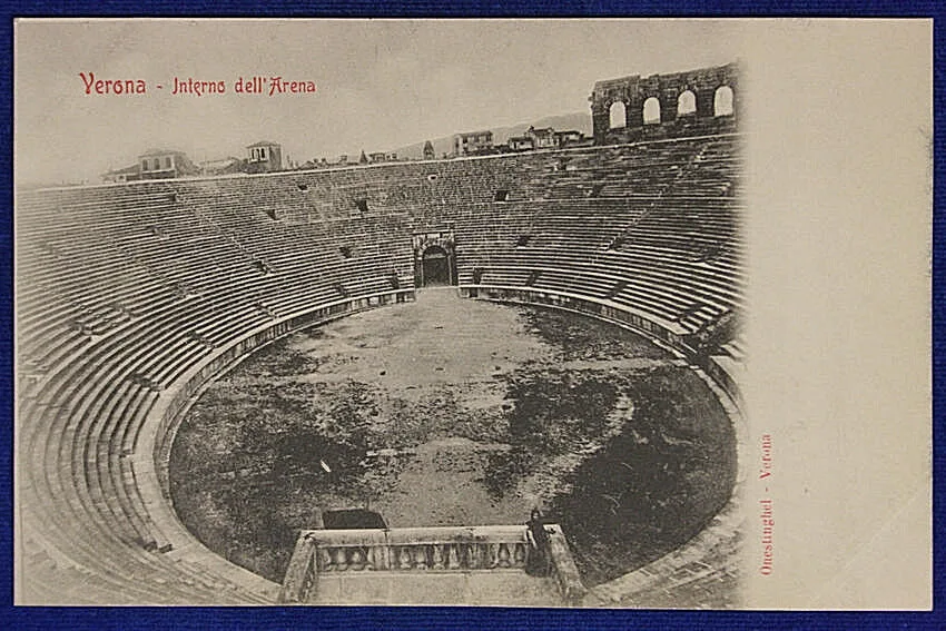 VERONA INTERNO ARENA NON VIAGGIATA fp ANNI 10/20 #619