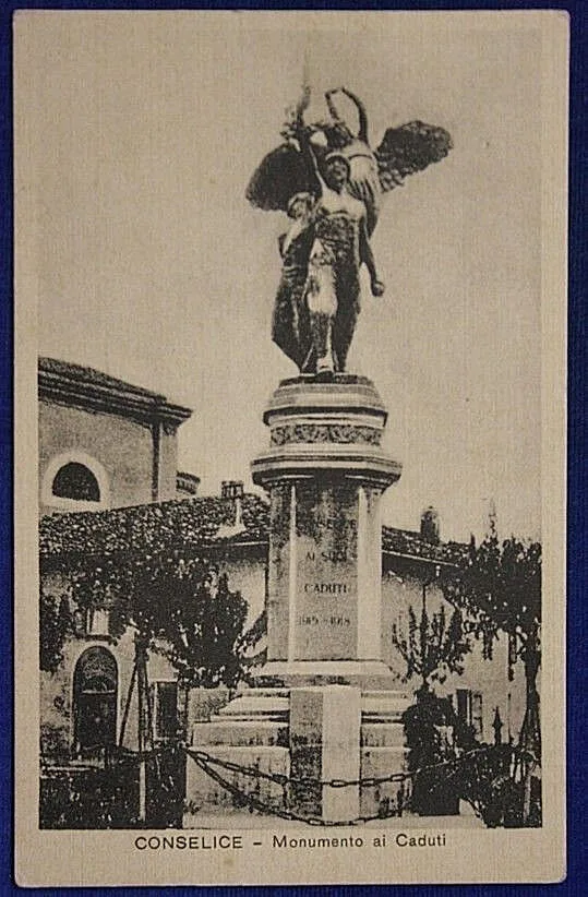 CONSELICE MONUMENTO AI CADUTI NON VIAGGIATA fp ANNI 10/20 #15664