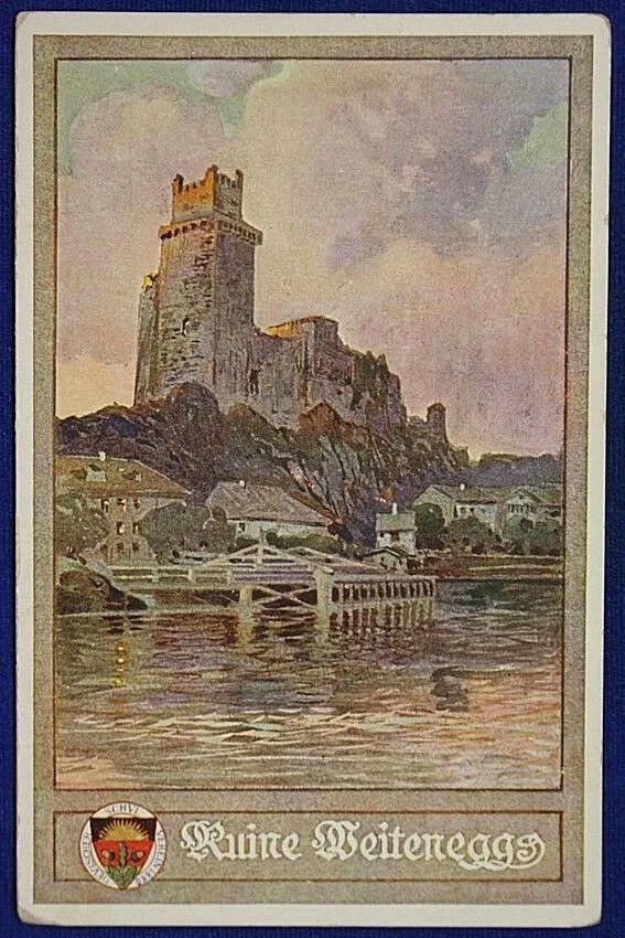 ILLUSTRATA DEUTSCHER SCHULVEREIN  WEITENEGG VIAGGIATA fp ANNI 10 #17229