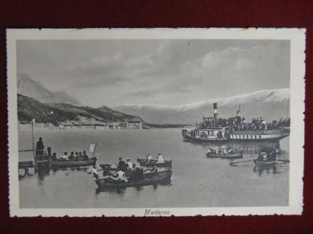 Maderno al Mare anni 30 non viaggiata #13096