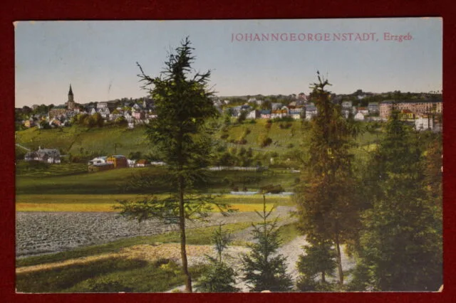 Germania Johanngeorgenstadt Erzgeb anni 20 viaggiata #14127