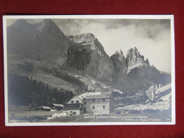 Cortina d’Ampezzo Rifugio Gardeccia anni 20/30, non viaggiata #13185