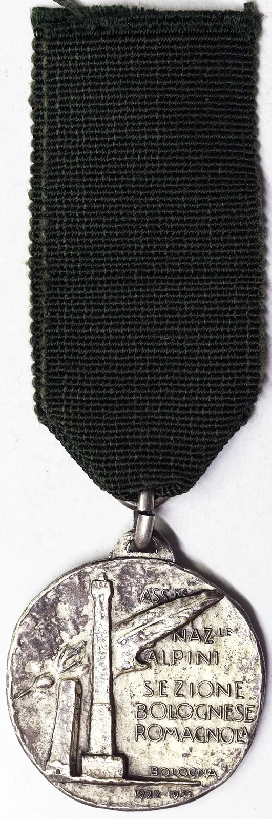 BOLOGNA 1952 ALPINI Medaglia Sezione Bolognese Romagnola #N89