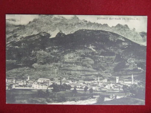 Bormio dall’Alute anni 20 viaggiata #13093