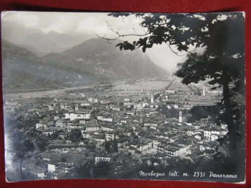 Morbegno Panorama anni 60 viaggiata FG #10380